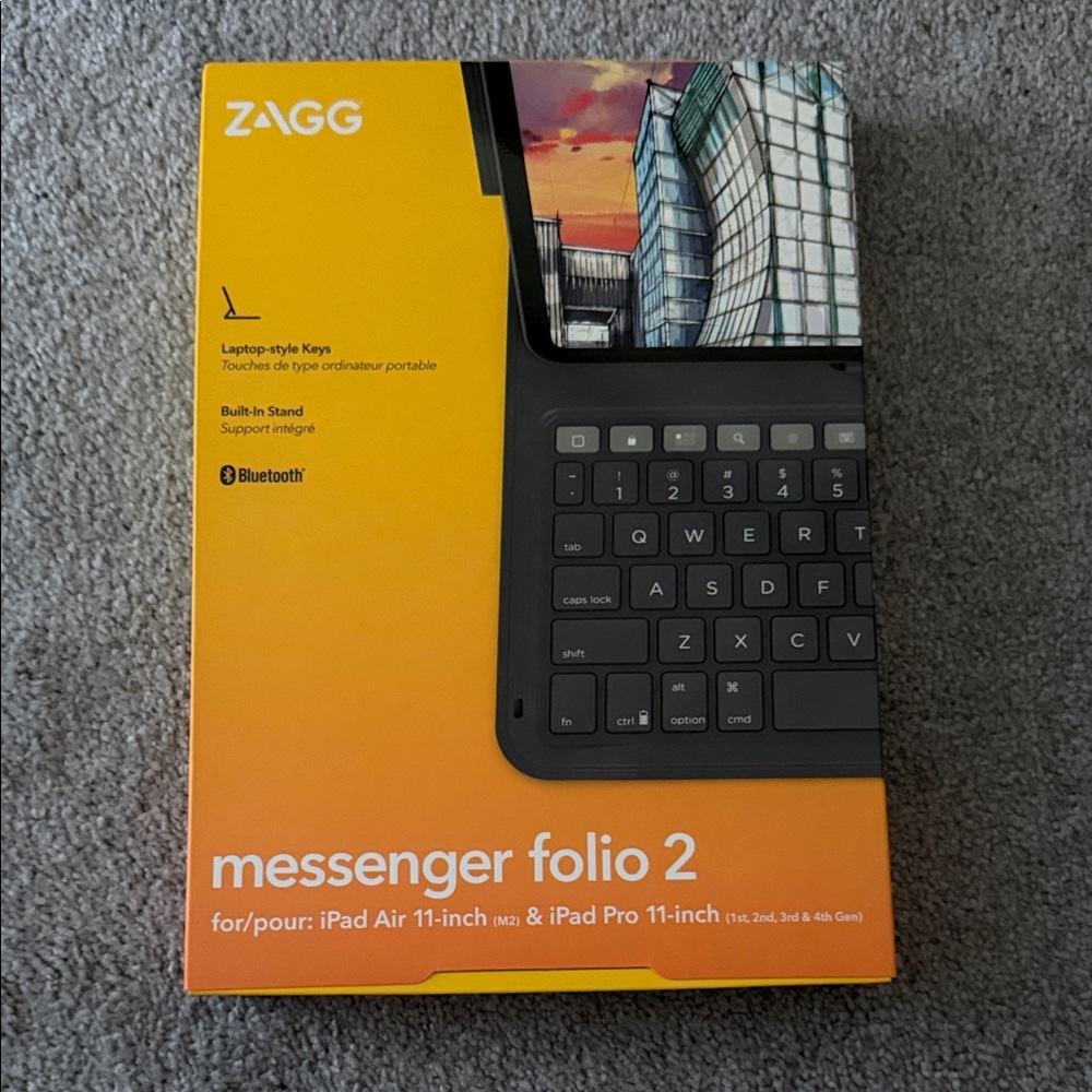 ZAGG Apple iPad Air/iPad Pro 11" Messenger Folio 2 Keyboard
